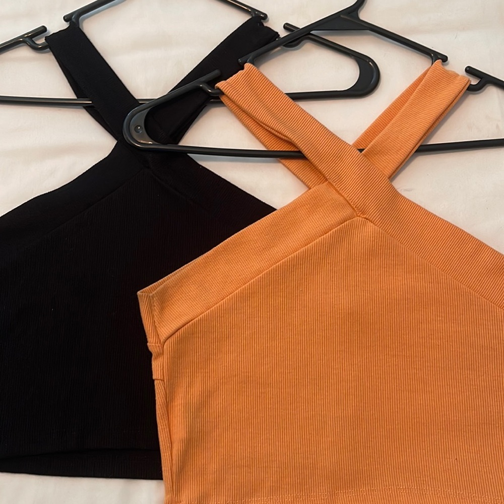 SHEIN HALTER TOPS 2 FOR $8
